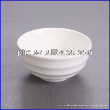 P&T porcelain factory white bowls, soup bowls, cereal bowls